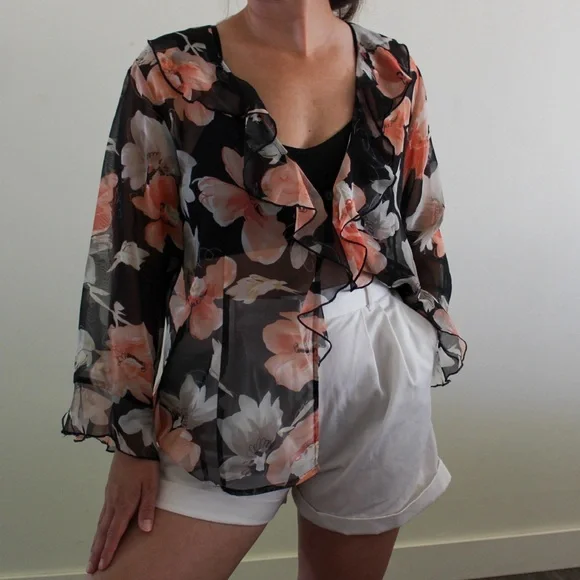 Vintage Liz Baker blouse - Picture 2 of 4